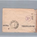 Italien Zensur Brief nach Augsburg 1941