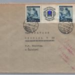 Böhmen und Mähren Brief Prag 1941 Zusammendruck + Viktoria Stempel