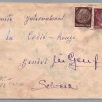 Deutsches Reich Osten Bialystok nach Genf Schweiz 1942 + Zensur