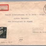 Generalgouvernement MiFr Einschreiben Lemberg nach Genf Schweiz 1942 + Zensur