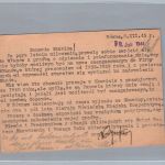Dt. Reich Diensstpost Ukraine Karte Rowno nach Skawina bei Krakau 1943