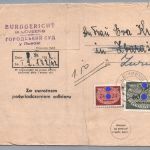 Generalgouvernement MiFr Lemberg 1942 - zurück an Absender