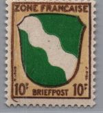 Französische Zone Allg. Ausgabe Michel Nummer 5 postfrisch