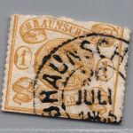 Braunschweig Michel Nummer 14 gestempelt