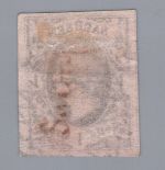 Sachsen Michel Nummer 4 gestempelt