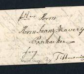 Vorphila Brief Trostberg 1792 nach Tittmoning