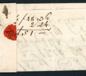 Vorphila Brief Trostberg 1792 nach Tittmoning