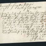 Vorphila Brief Trostberg 1792 nach Tittmoning