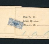 Telegramm des Dt. Reiches - Überlingen 1900