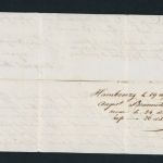 Vorphilatelie Brief Hamburg nach Bordeaux 1848