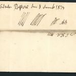 Vorphilatelie Brief Buckow 1824