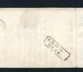 Vorphila Brief Neustadt Baden 1853
