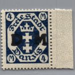 Danzig Dienstmarken Michel Nr. 20 postfrisch