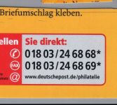 Bund Michel Nummer 2321 I postfrisch Plattenfehler