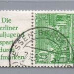 Berlin Zusammendruck Michel-Nr. S 6 gestempelt