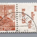 Berlin Zusammendruck Michel-Nr. W 25 gestempelt