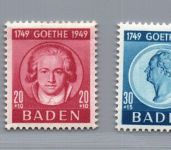 Franz. Zone Baden Michel Nr. 47 - 49 postfrisch