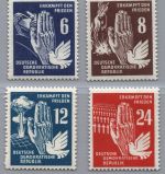 DDR Michel-Nr. 276 - 279 postfrisch