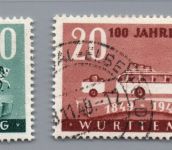 Franz. Zone Württemberg Michel Nr. 49 + 50 gestempelt + geprüft