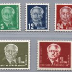DDR Michel-Nr. 322 - 326 postfrisch