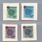 Franz. Zone Württemberg Michel Nr. 40 B - 43 B ungebraucht Falz