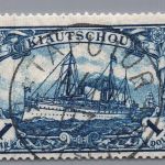 Deutsche Kolonien Kiautschou Michel-Nr. 35 gestempelt
