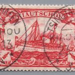 Deutsche Kolonien Kiautschou Michel-Nr. 34 gestempelt