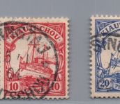 Deutsche Kolonien Kiautschou Michel-Nr. 5 - 9 gestempelt