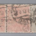 Deutsches Reich Germania Zusammendruck WK1 gestempelt geprüft