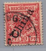 Deutsche Kolonien Kiautschou Michel-Nr. V 3 II gestempelt geprüft