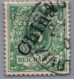 Deutsche Kolonien Kiautschou Michel-Nr. V 2 II gestempelt