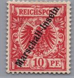 Deutsche Kolonien Marshall-Inseln Michel-Nr. 3 I ungebraucht m. Falz