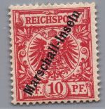 Deutsche Kolonien Marshall-Inseln Michel-Nr. 3 I ungebraucht m. Falz