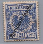 Deutsche Kolonien Marshall-Inseln Michel-Nr. 4 I ungebraucht m. Falz