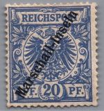 Deutsche Kolonien Marshall-Inseln Michel-Nr. 4 I ungebraucht m. Falz