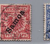 Deutsche Kolonien Samoa Michel-Nr. Lot aus 1 - 3 gestempelt