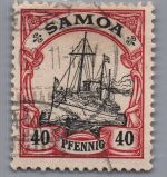 Deutsche Kolonien Samoa Michel-Nr. 13 gestempelt