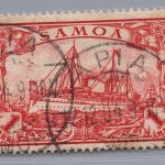 Deutsche Kolonien Samoa Michel-Nr. 16 gestempelt