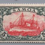 Deutsche Kolonien Samoa Michel-Nr. 19 ungebraucht mit Falz