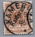 Deutsche Kolonien Kamerun Michel-Nr. 1 b gestempelt