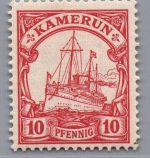 Deutsche Kolonien Kamerun Michel-Nr. 9 ungebraucht mit Falz