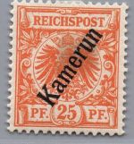 Deutsche Kolonien Kamerun Michel-Nr. 5 a ungebraucht mit Falz