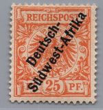Deutsche Kolonien Deutsch Südwestafrika Michel-Nr. I ungebraucht mit Falz