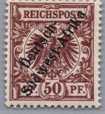 Deutsche Kolonien Deutsch Südwestafrika Michel-Nr. II ungebraucht mit Falz