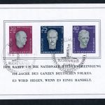 DDR Block Nummer 15 gestempelt