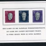 DDR Block Nummer 15 postfrisch