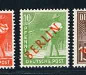Berlin Michel Nummer 21 - 26 postfrisch geprüft