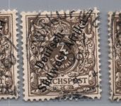 Deutsche Kolonien Deutsch Südwestafrika Michel-Nr. 1 a Lot gestempelt