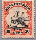 Deutsche Kolonien Deutsch Südwestafrika Michel-Nr. 16 ungebraucht mit Falz
