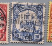 Deutsche Kolonien Deutsch Südwestafrika Michel-Nr. Lot aus 11 - 19 gestempelt
